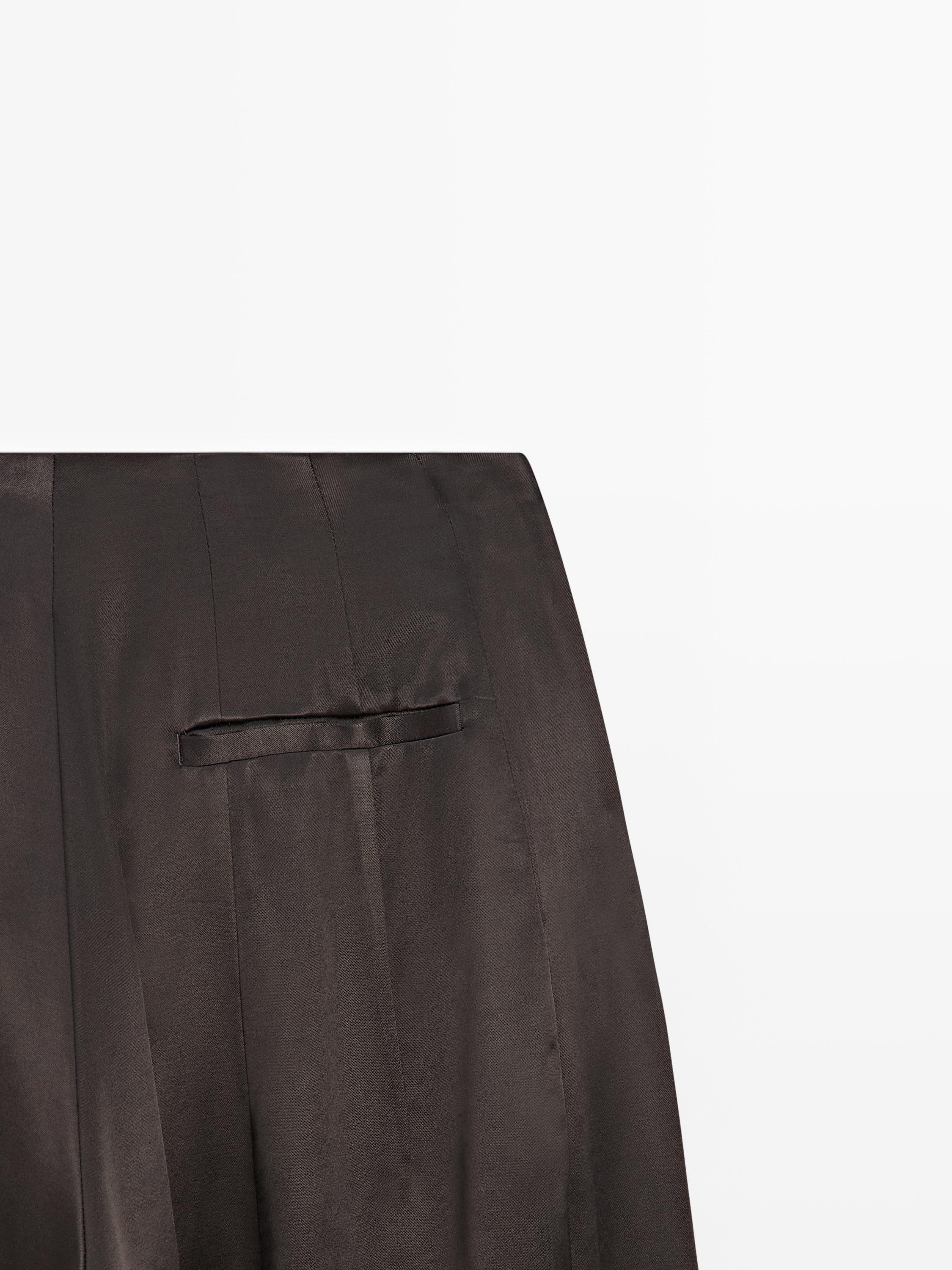 Satin balloon fit trousers - LIMITED